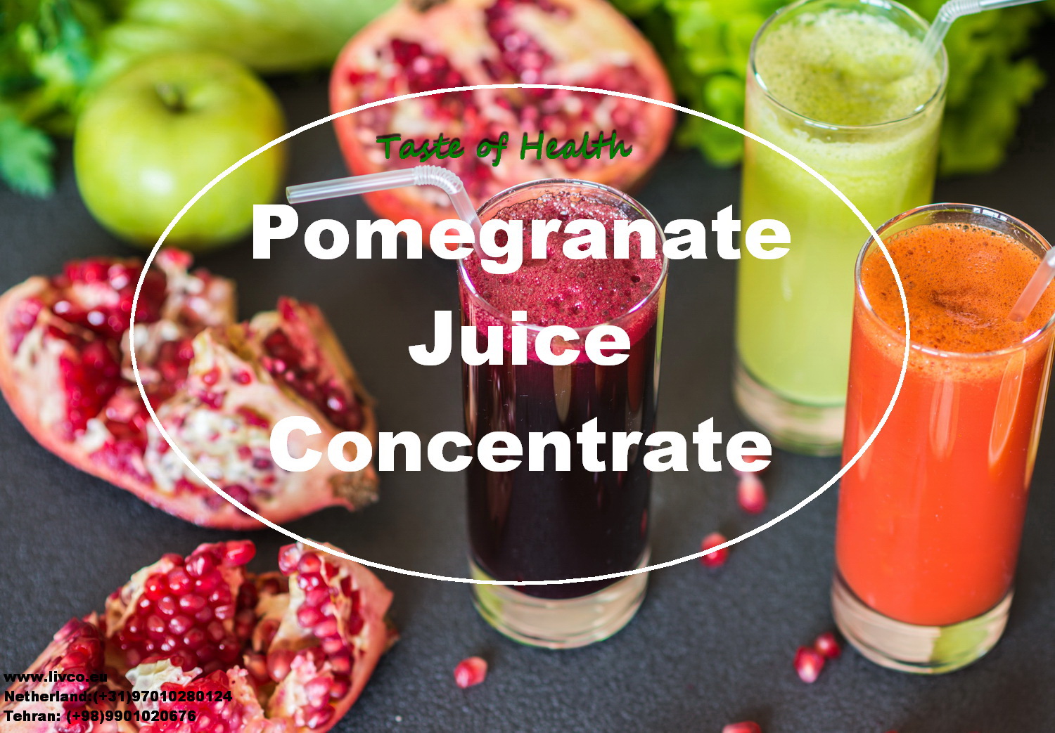 Pomegranate Juice Concentrates ready to exportLivco