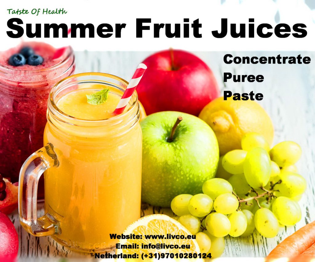 Summer Fruits Juices Concentrates in bulk saleLivco